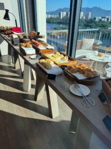 Breakfast spread
