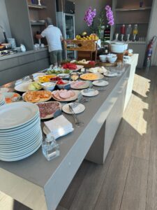 Breakfast spread