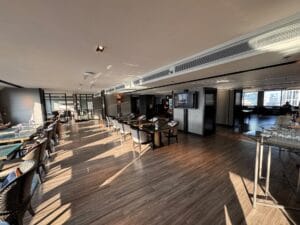 One side of the lounge