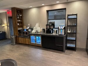 Lounge coffee bar