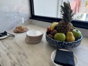 Snacks available during the day